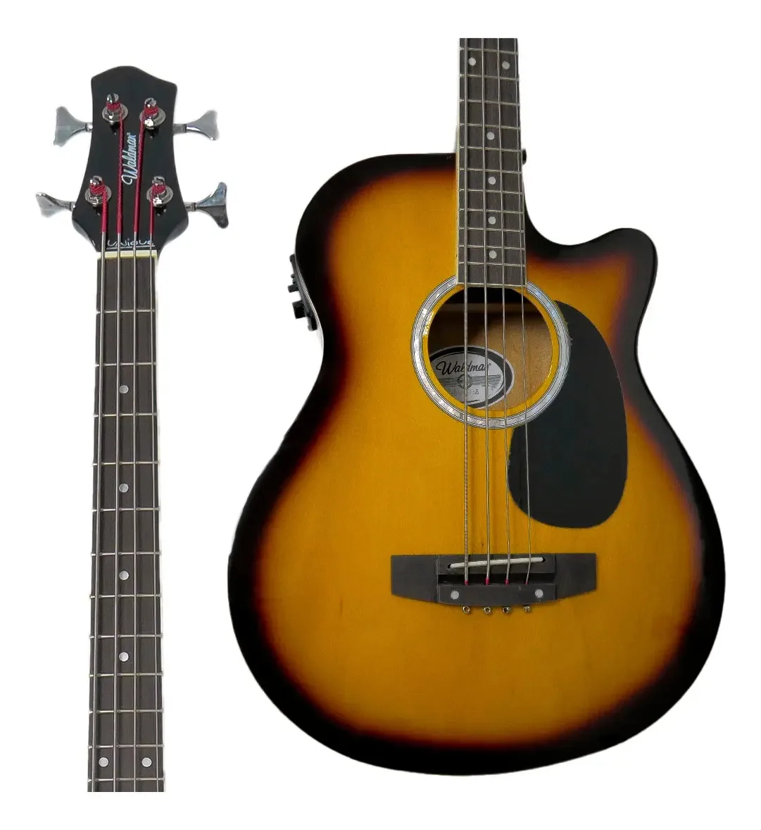 Baixo Baixolao Waldman Vertigo 4 Cordas Sunburst