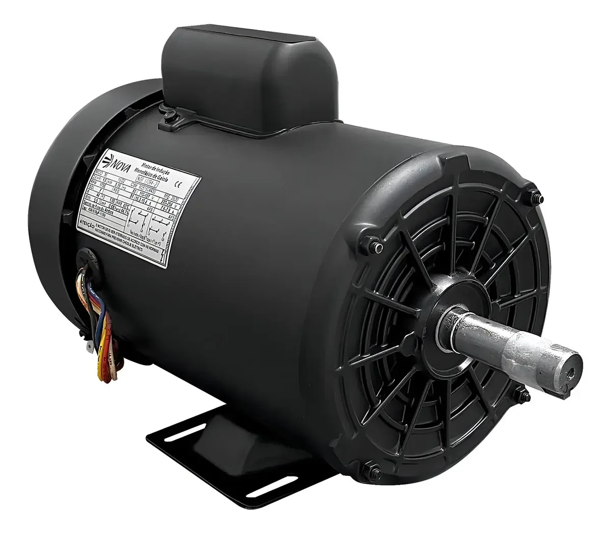 Motor 1,5cv Monofásico Baixa Rotação 110/220v Blindado Ip44
