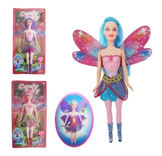Boneca Candy Fairy Com Asas