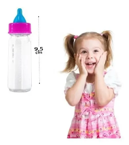 Mini Mamadeira Mágica P/bonecas