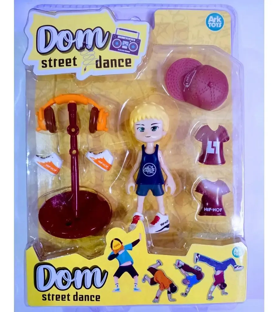 Brinquedo Boneco Dom Street Dance