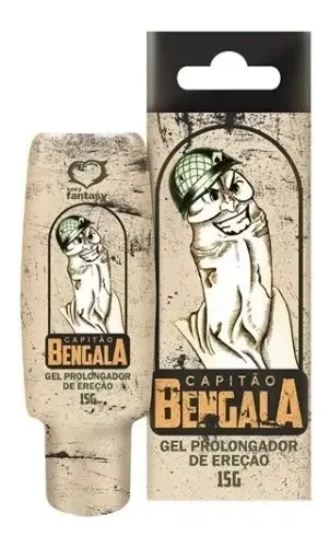 Capitão Bengala Gel Prolomgador Masculino 15g