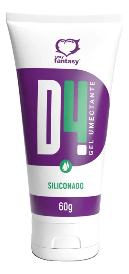 D4 Lubrificante Siliconado 60g Sexy Fantasy