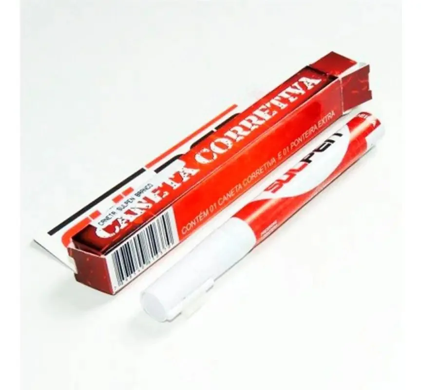 Caneta Corretiva Branco Tx Duratex - Sulpen