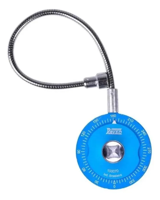 Transferidor de Graus Magnético Raven 1/2 Pol 360° Modelo 100070
