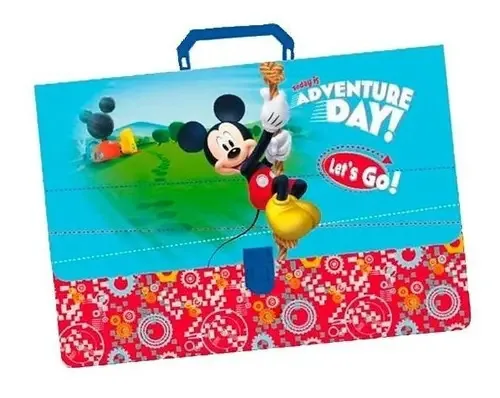 Maleta A4 C/alca Vmp Mickey