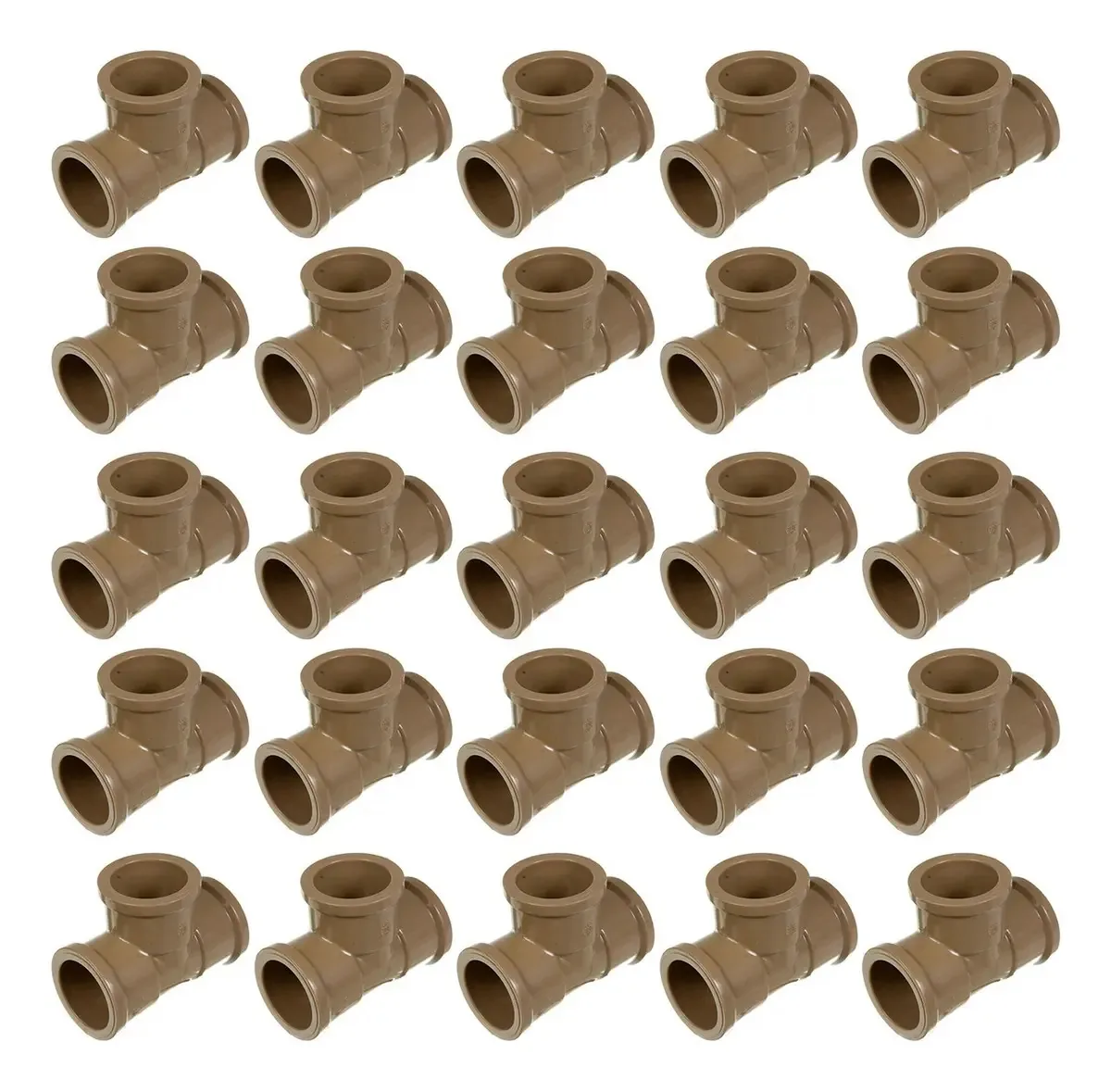 25 Unidades Te Soldável 25mm 3/4 Conexões Hidráulica