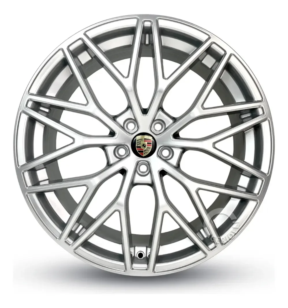 Rodas Aro 20 5x108 M30 Porsche Fusion Focus Volvo 4 Rodas Cor Prata 5x108