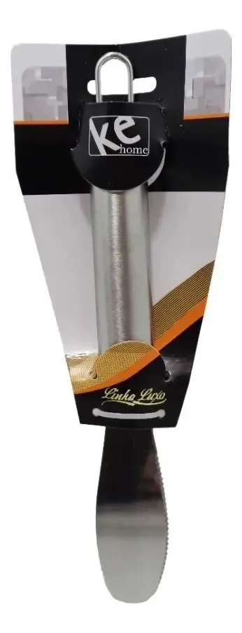 Espátula Ke Home Aço Inox Prateada 22cm Manteiga Patê Modelo IR3462