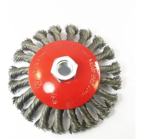 Escova Cônica Trançada Disflex 4XM14 para Polimento