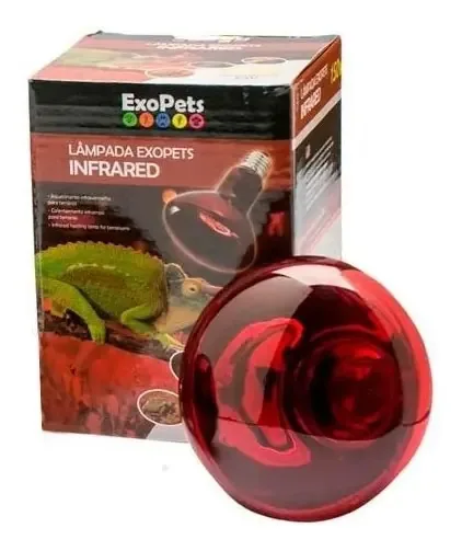 Lampada De Aquecimento Infrared Exopets 150w