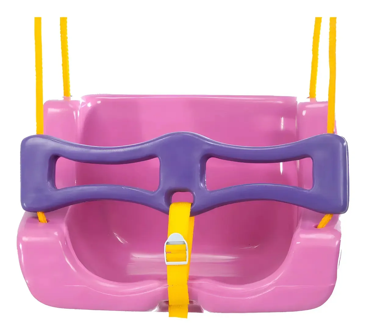 Balanço Cadeira Infantil Jundplay Rosa com Cinta de Segurança