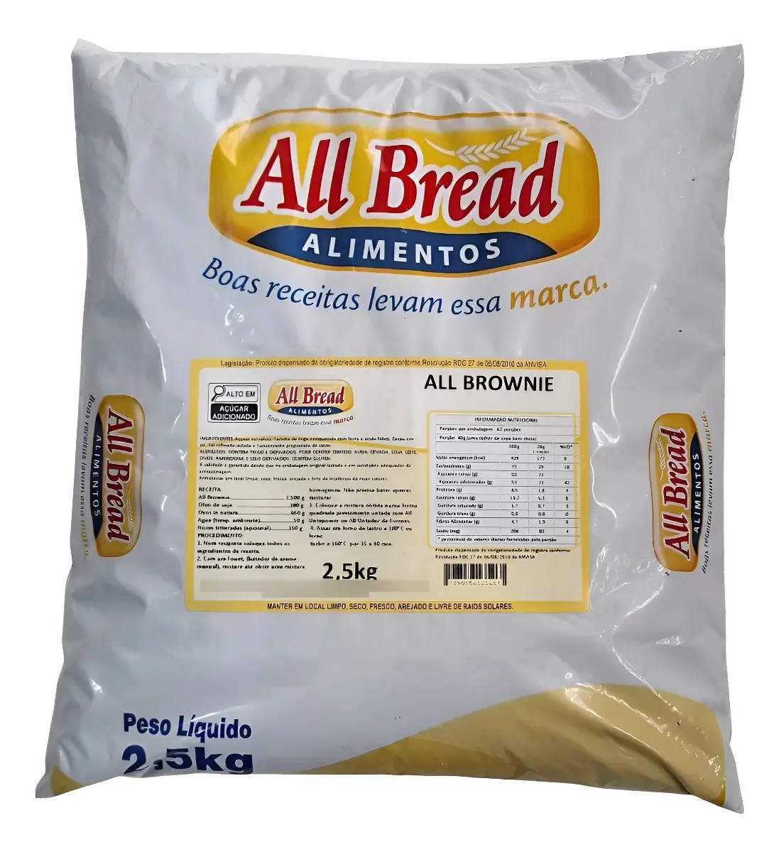 Mist Brownie All Bread Pc 2,5 Kg