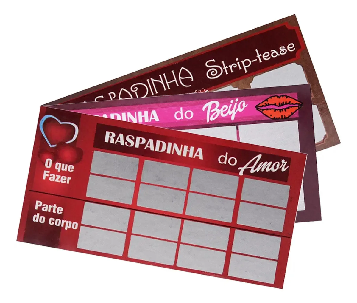 Kit Com 3 Raspadinhas - Kgel
