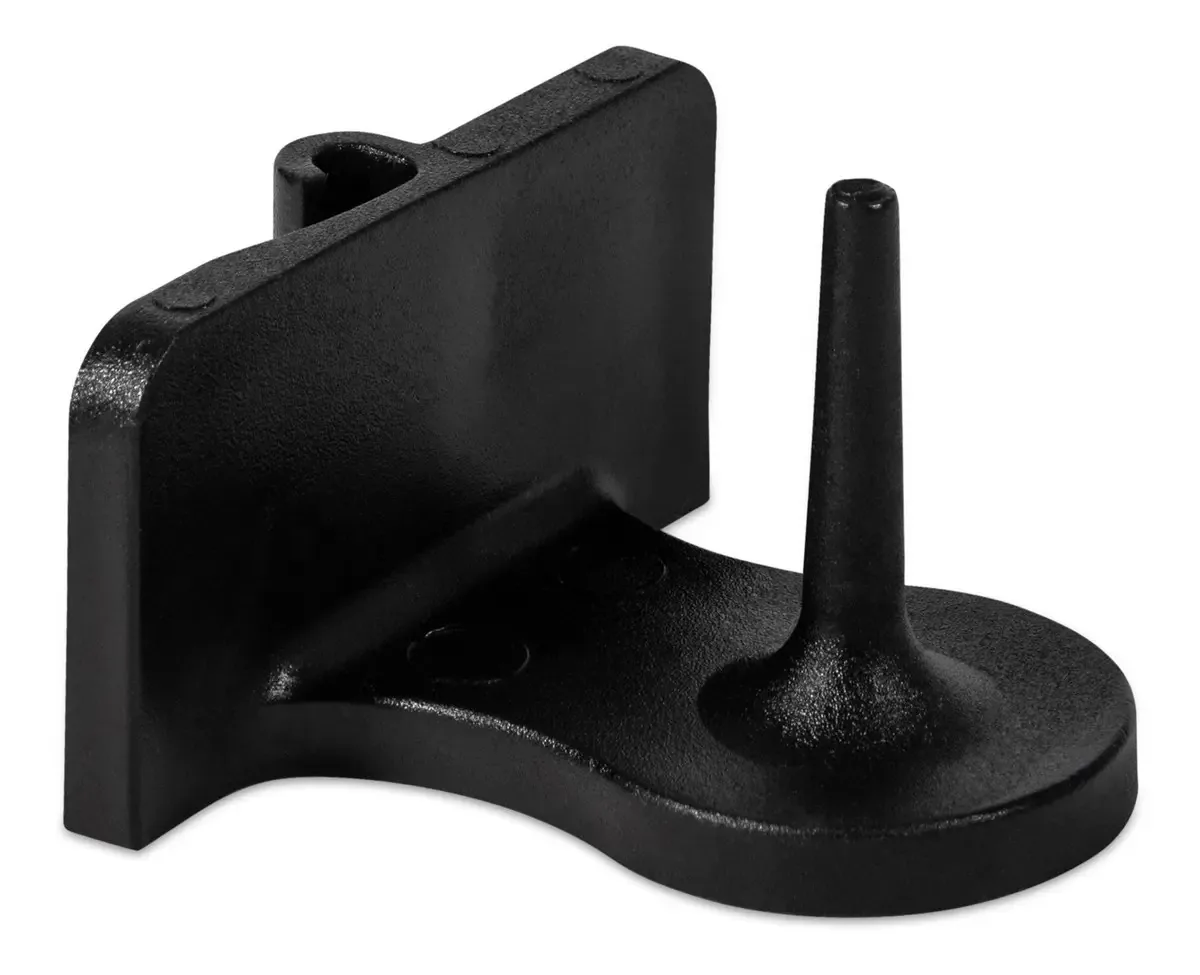 Comedouro Aves Injetfour Preto Plástico Resistente 12 Unidades