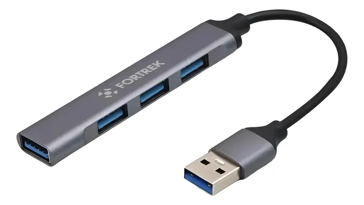 Hub Usb-a 4 Portas Fortrek Da41