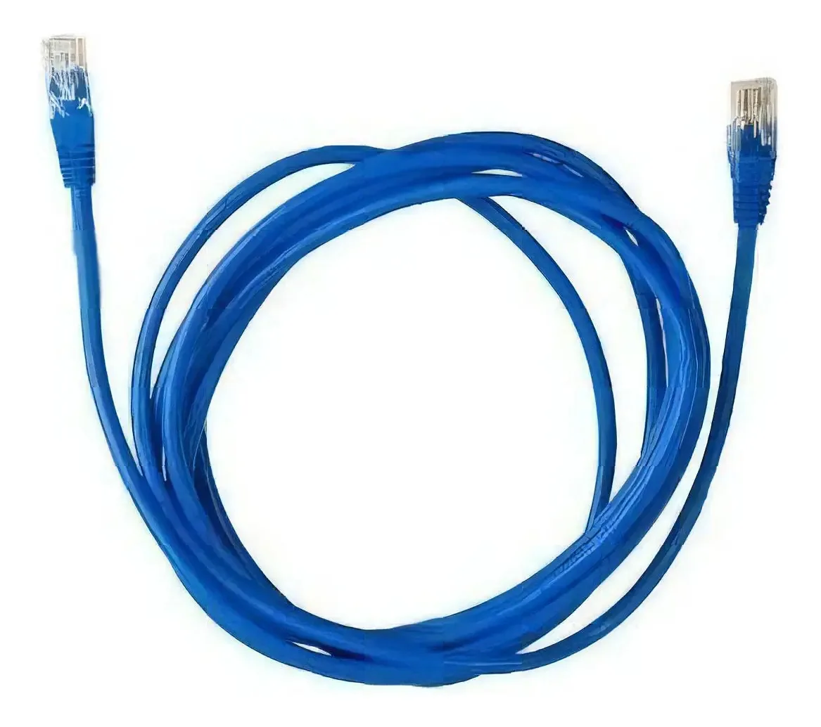 Cabo De Rede Ethernet Rj45 Cat 5e 1,8m Pluscable