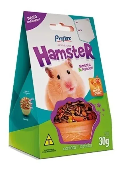 Al.roed.prefere Tortinha Hamster 30g