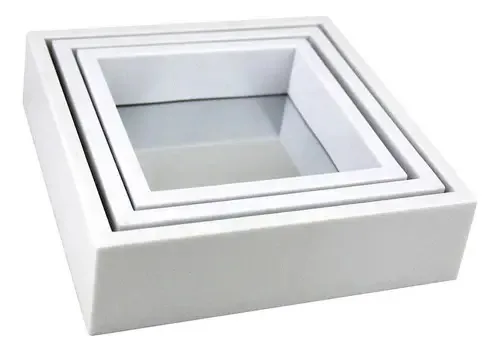 Conjunto De Espelhos De Vidro