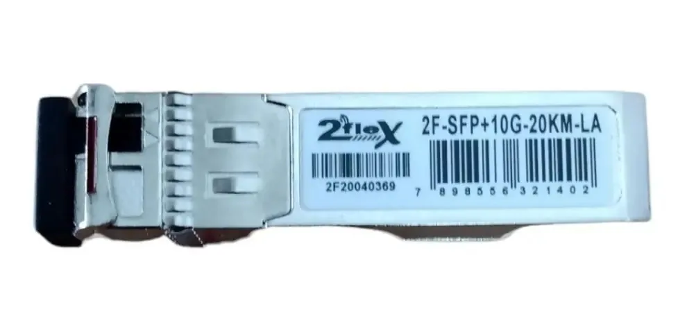 Módulo SFP+ 2Flex 10G Para Rede Gigabit, Com Alcance de 20km e DDM
