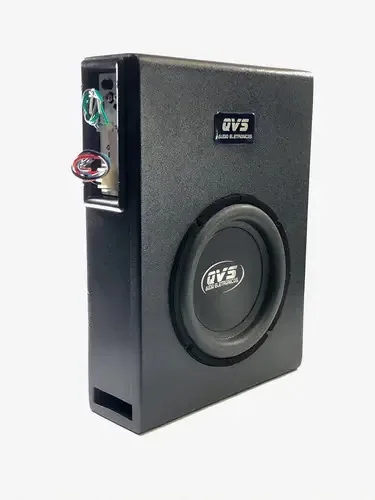 Caixa Som Amplificada Automotiva Slim Subwoofer 8 Polegadas
