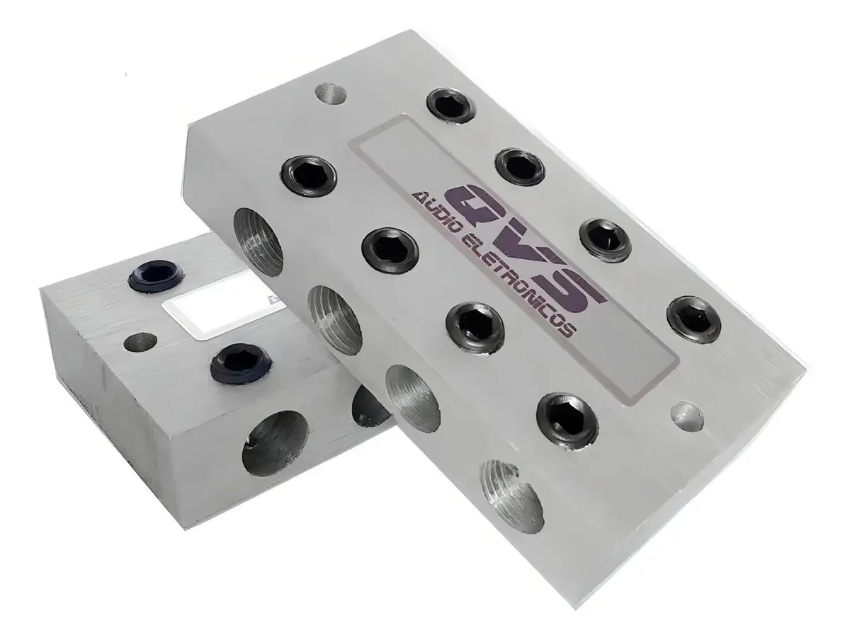 Bloco Distribuidor Banda 4x4 Barramento Fixa Até 70mm Par Bd