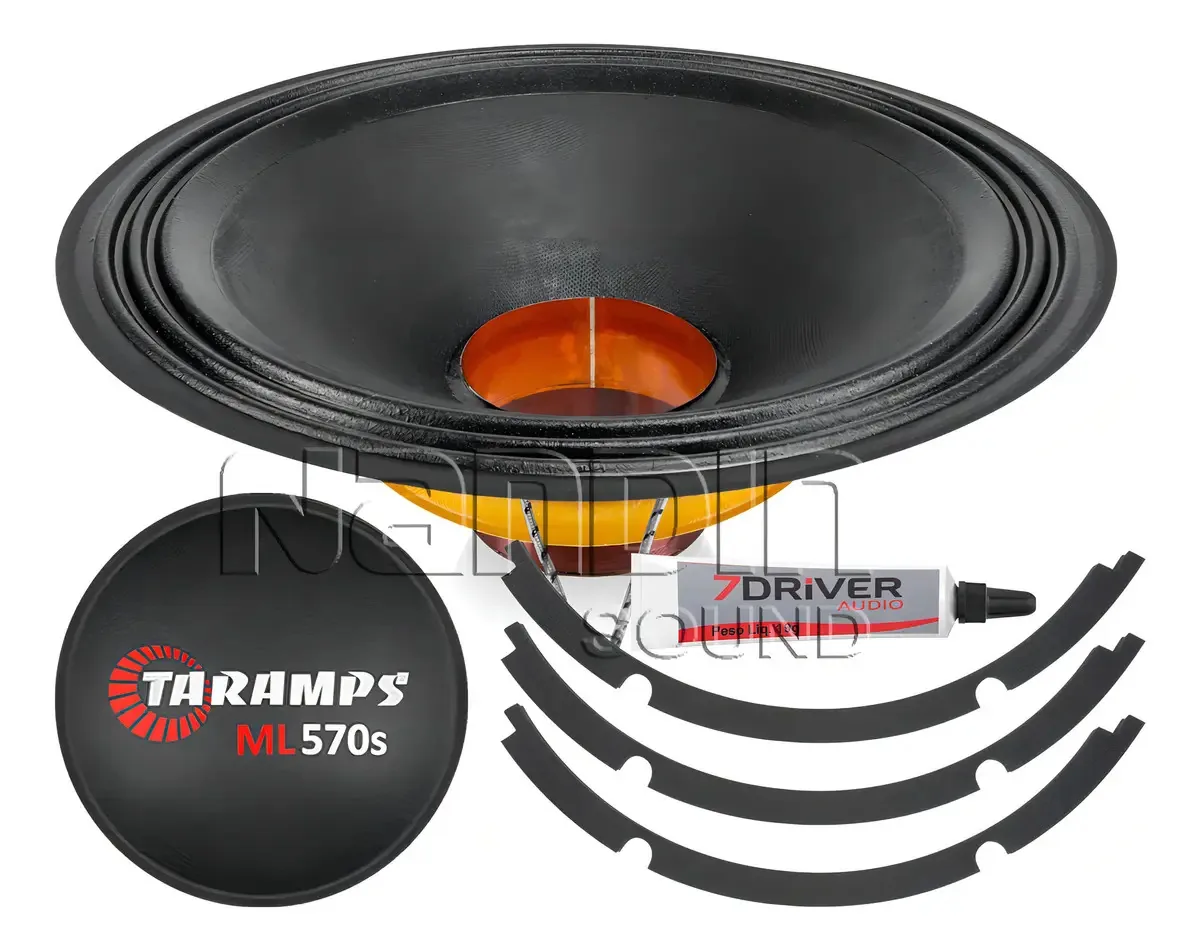 Kit Reparo 7driver Ml 570 Taramps 12 Polegada Ml570 Cor 4 Ohms