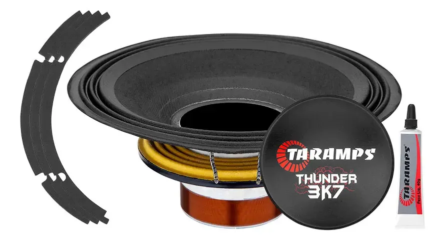 Kit Reparo 7driver Thunder 3k7 Taramps 12 Polegadas Cor 8 Ohms