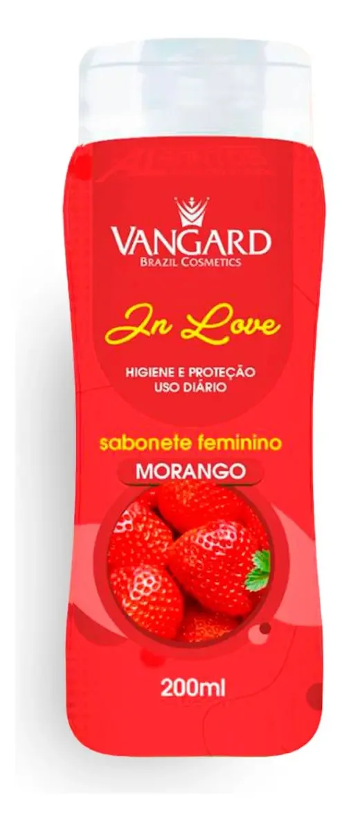 Sabonete líquido Vanguard Beleza e Cuidados Sabonete líquido fragrância morango em líquido