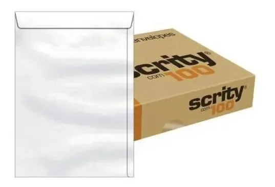 Envelope saco Scrity Sof325 176X250Mm branco