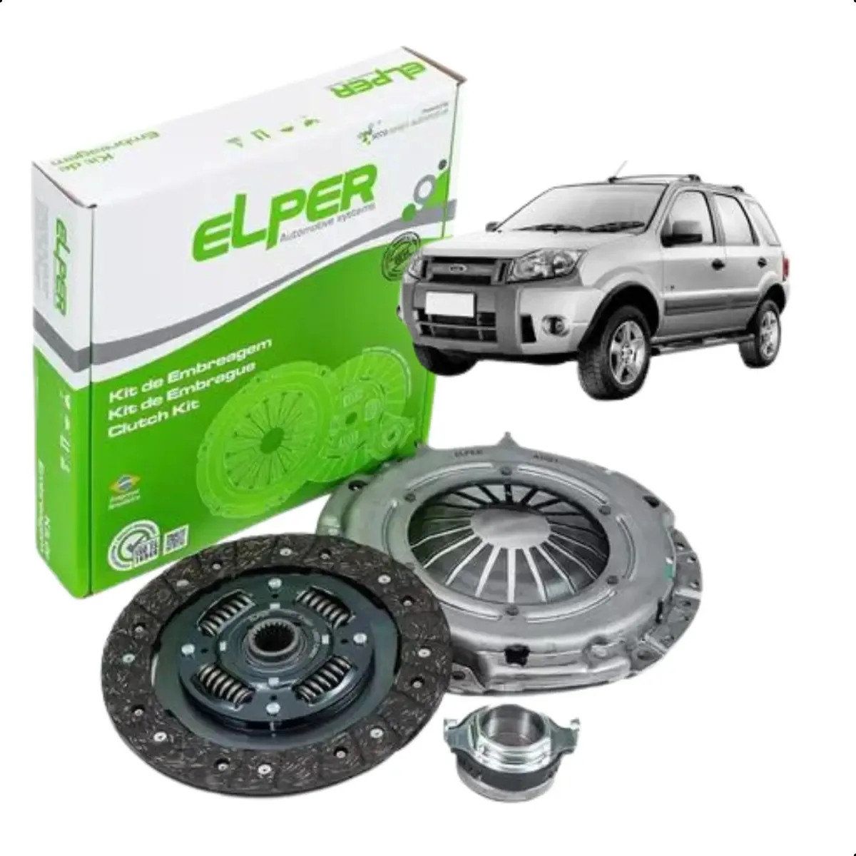 Kit Embreagem Ecosport 4x4 2.0 2003 Até 2012