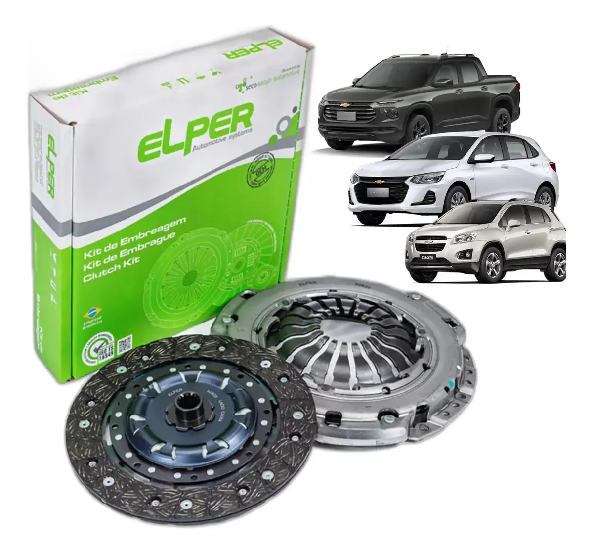 Kit Embreagem CHEVROLET - GM ONIX/TRACKER sem Atuador - ELPER 70385