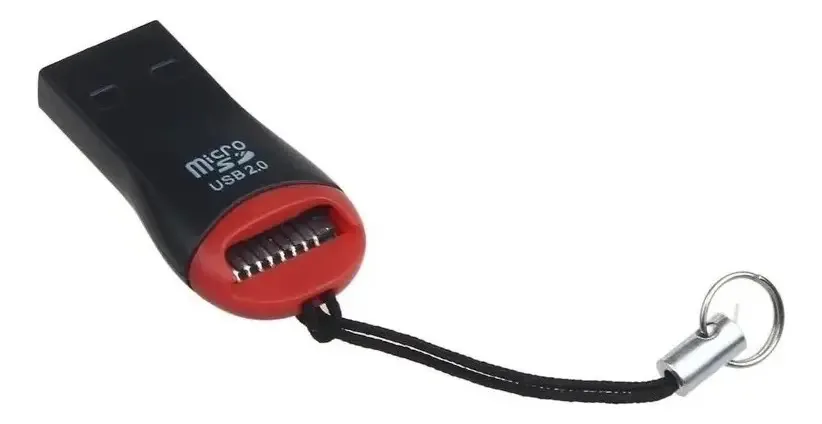 10 Leitor Usb Cartão Micro Sd Pendrive Pronta