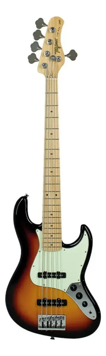 Baixo Tagima TJB-535 5 Cordas Sunburst com Captadores Alnico