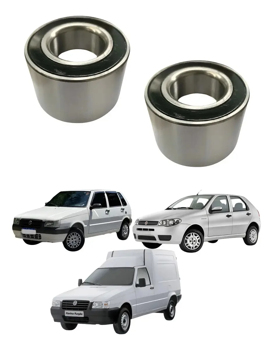 Par Rolamento Roda Dianteira Palio 1.0 8v 1996 A 2014
