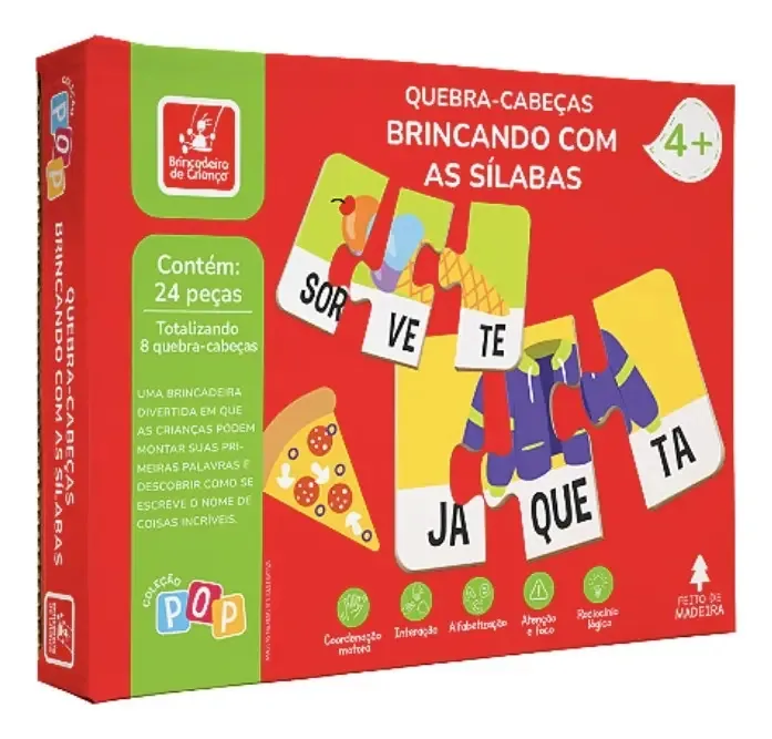 Colecao Pop Qc Brincando Com Silabas