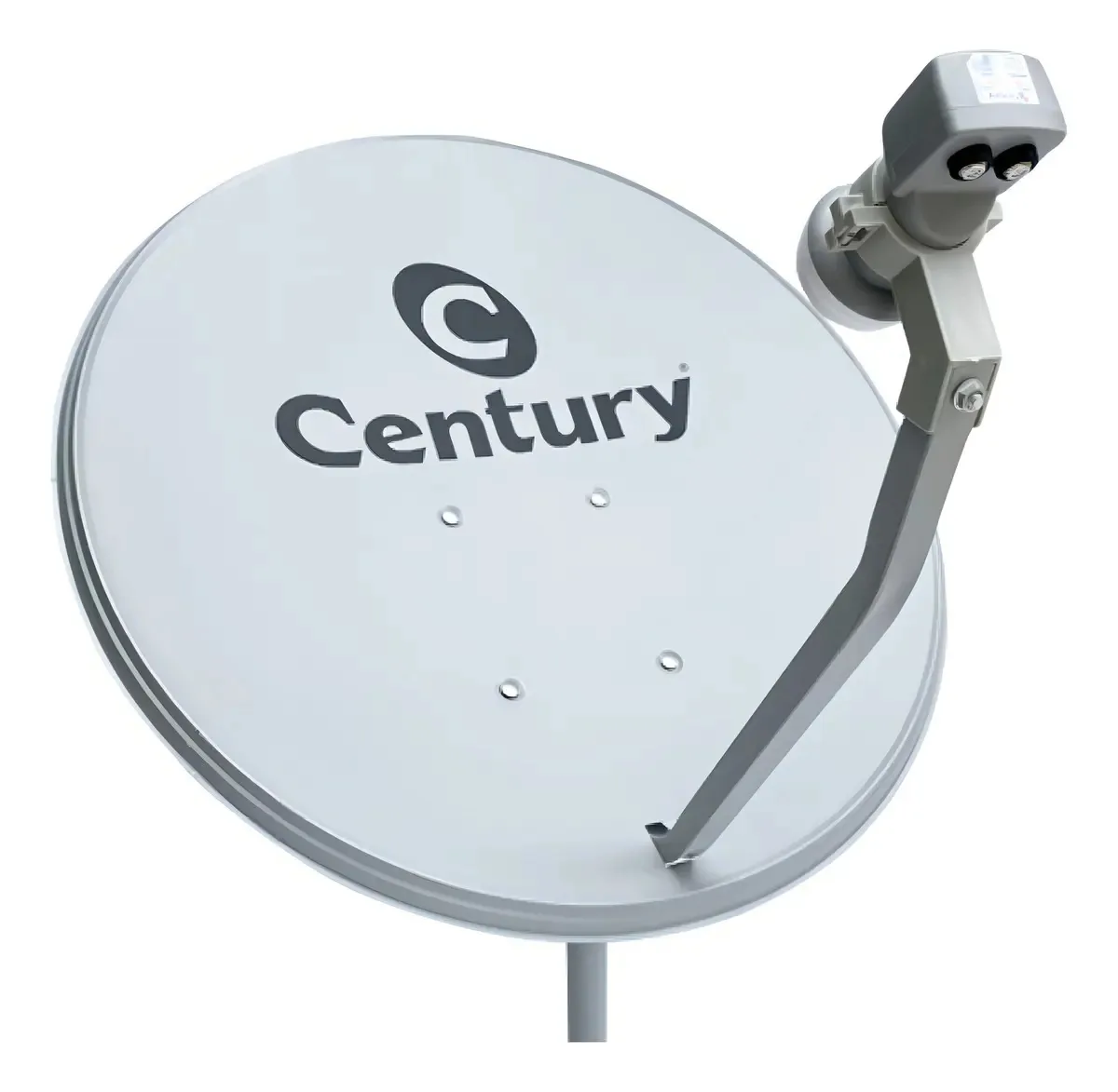Antena Ku 75cm Century com Pedestal 62cm para Sinais de Satélite