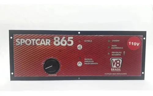 Placa Completa Spotcar Repuxadeira 865 - V8 Brasil -