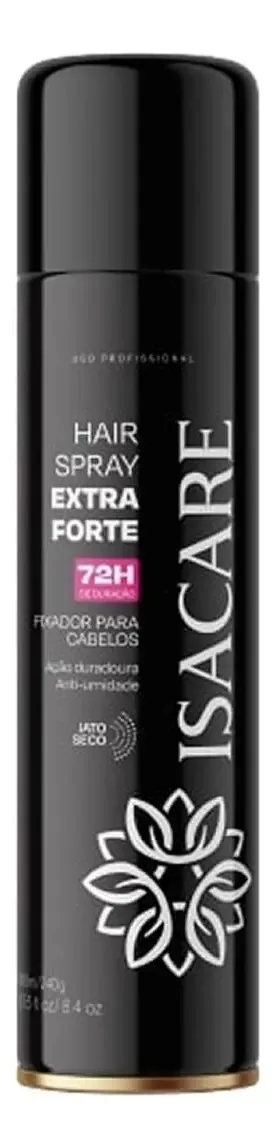 Spray Fixador Isacare Hair Extra F 400ml 400 Ml