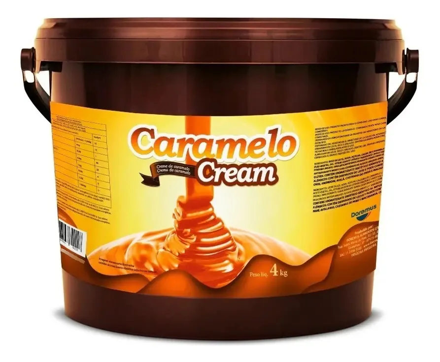 Recheio De Caramelo Cream 4kg