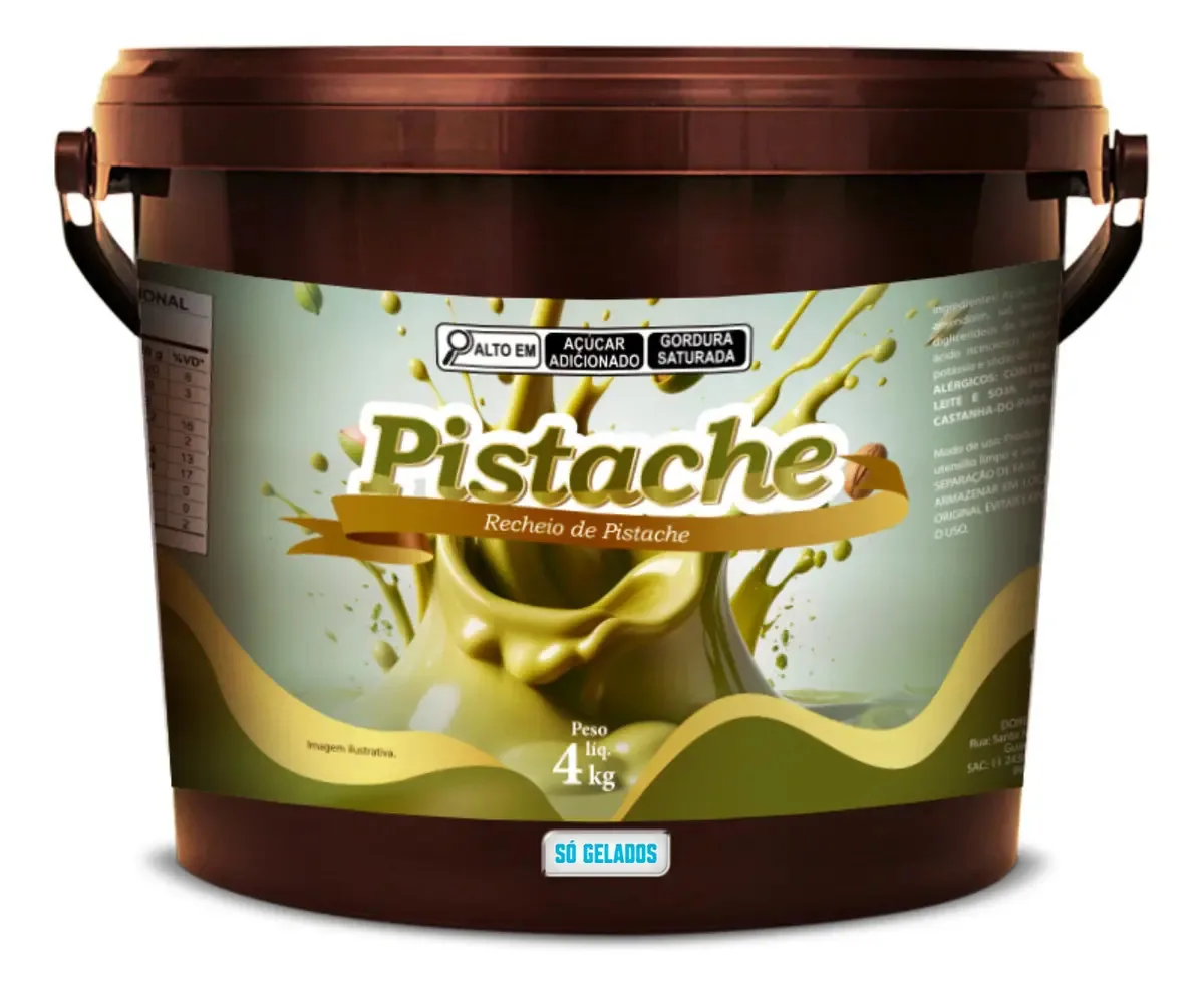 Recheio Pistache 4kg 5278 Doremus