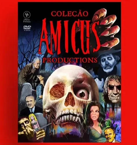 Dvd Coleção Amicus Cripta Horror Madhouse 6 Filmes