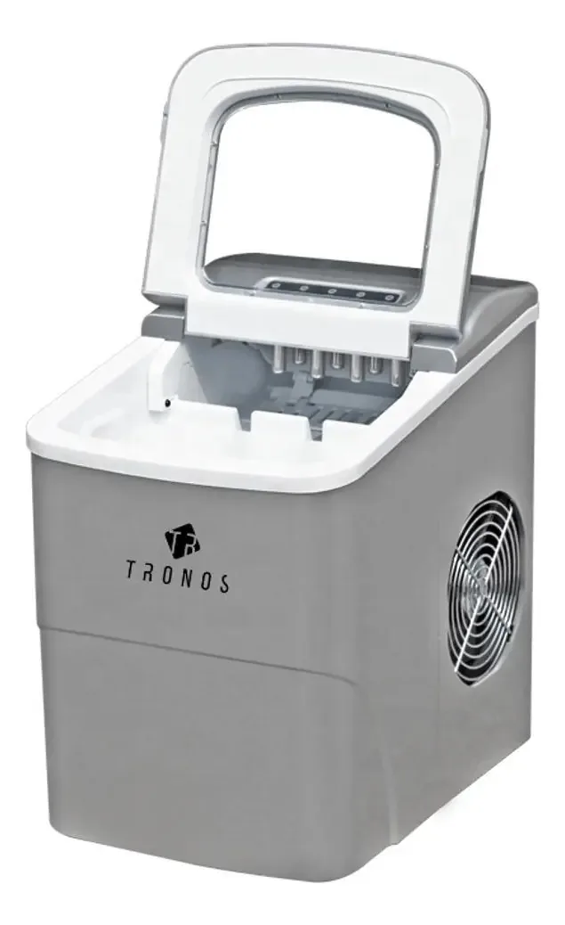 Máquina Gelo Portátil Tronos B12-b Cinza 2 Litros 12kg