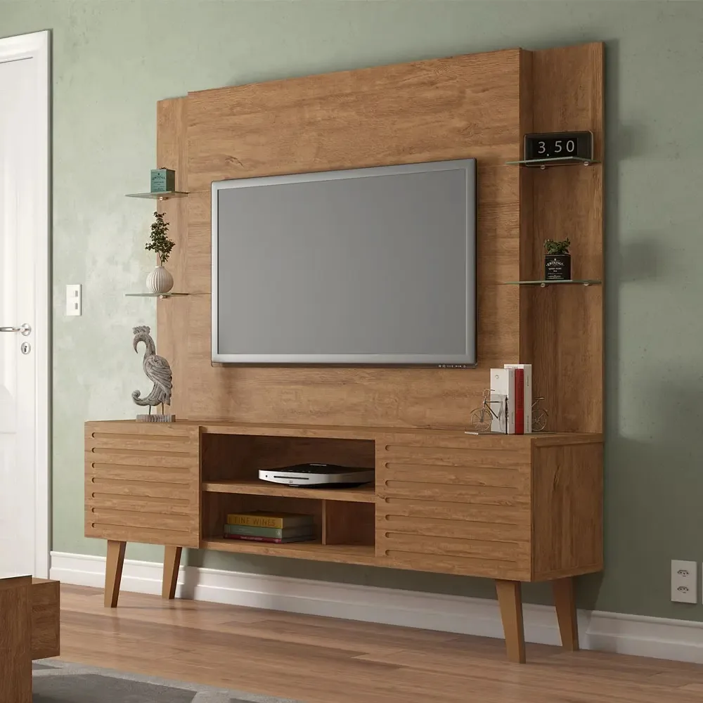 Home Stilo Para Tv Até 55 Cor Amêndoa