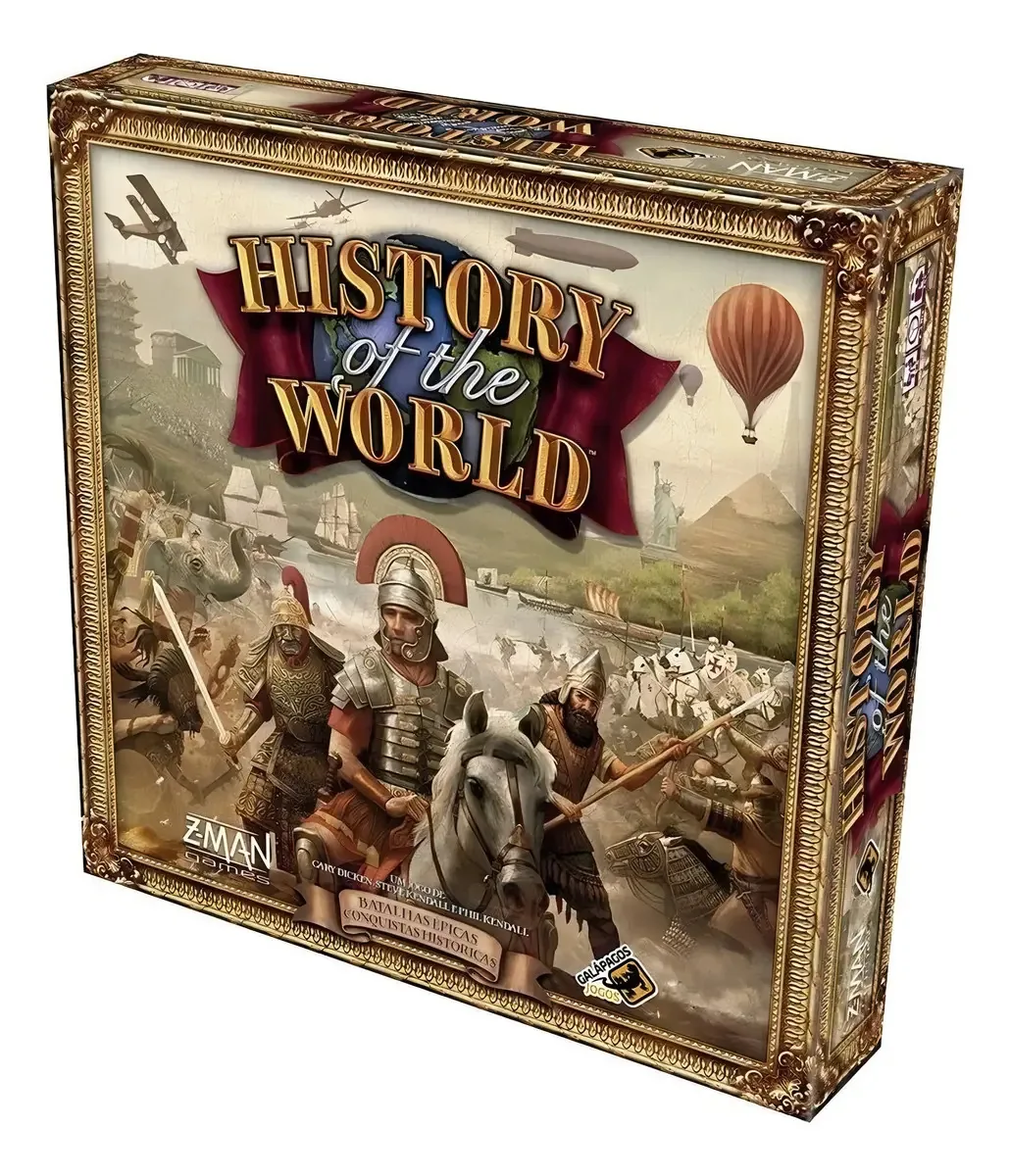 Jogo De Tabuleiro - History Of The World - Galápagos Jogos