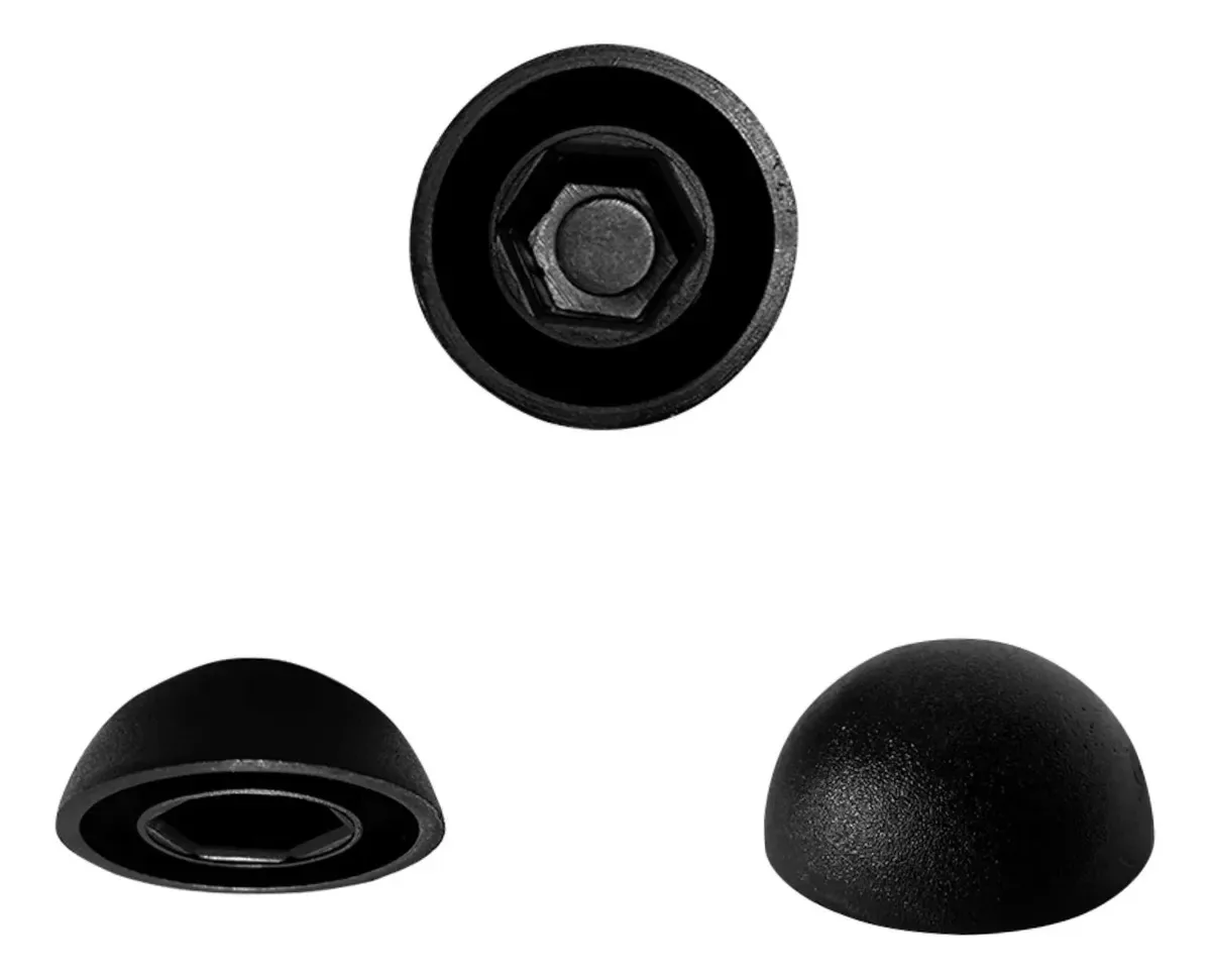 700 Acabamentos P/ Parafuso 1/4'' C/ Cabeça 11mm Sextavada