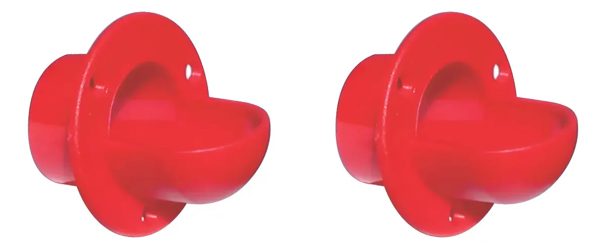 2 Cachimbos Lançador Bolas Mesa Pebolim Totó Fla Flu Pacau