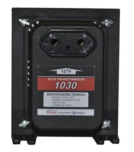 Autotransformador de Voltagem Kitec 721W para 110V e 220V