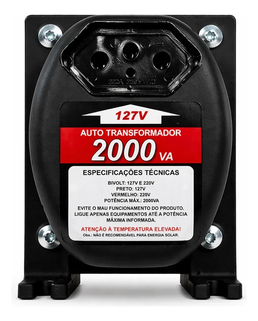 Auto Transformador 2000va Bipolar Kitec Equipamentos