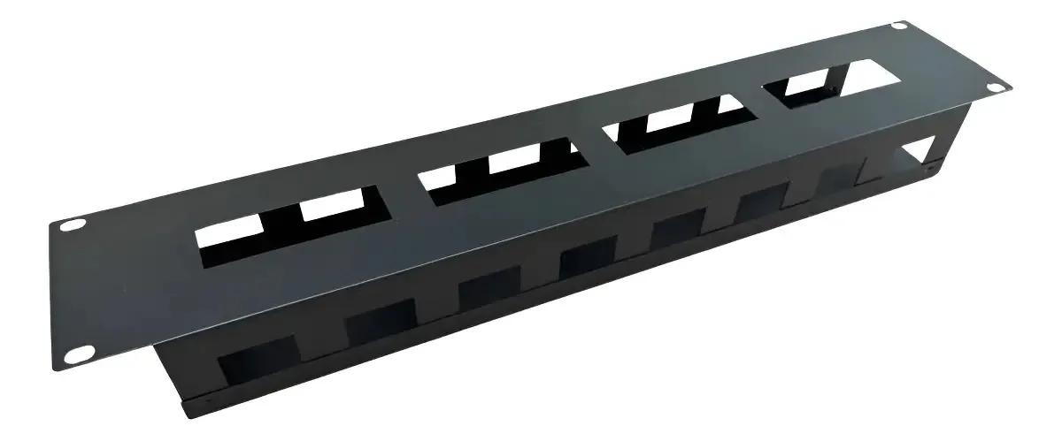 Organizador de Cabos Rack Kitec ORC-R-19 2U Preto para 48 Cabos